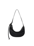 Note1 Crescent Crossbody Bag - Black