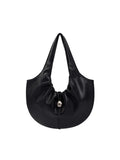 Cloud Hobo Shoulder Bag - Black