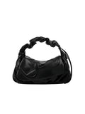 BLANK Ruffled Top-Handle Bag