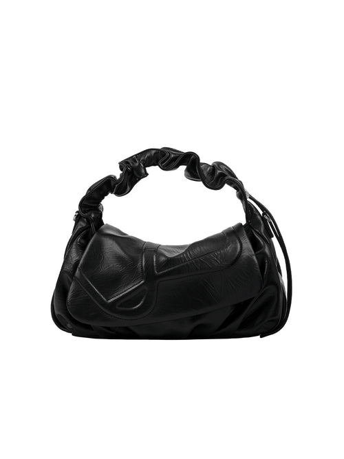 BLANK Ruffled Top-Handle Bag