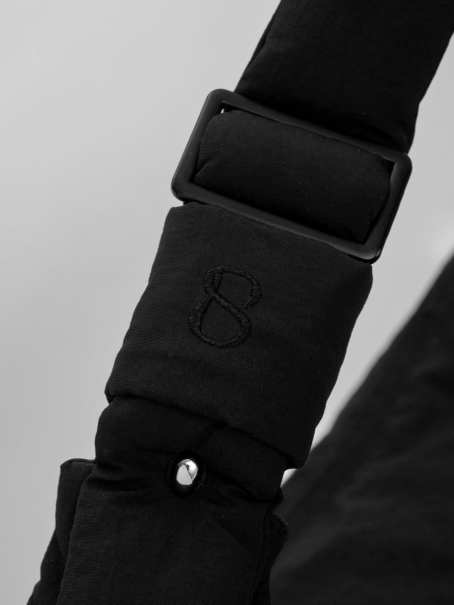 Zip Soft Puffy Crossbody Bag