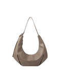 Note2 Pleated Hobo Bag - Clay Gray