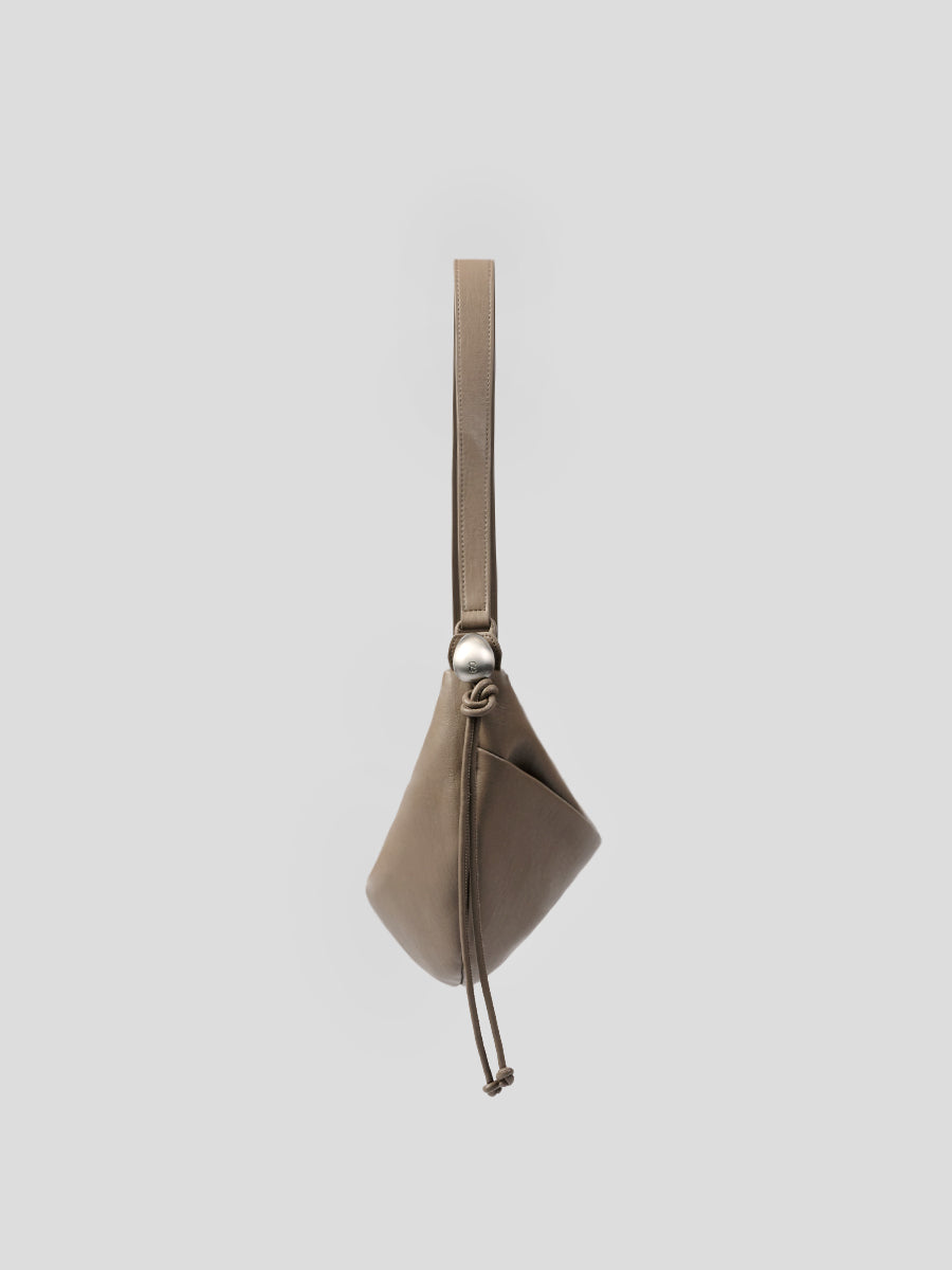 Note1 Crescent Crossbody Bag - Clay Gray