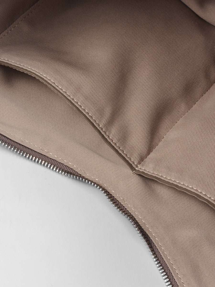 Note2 Pleated Hobo Bag - Clay Gray
