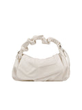 BLANK Ruffled Top-Handle Bag