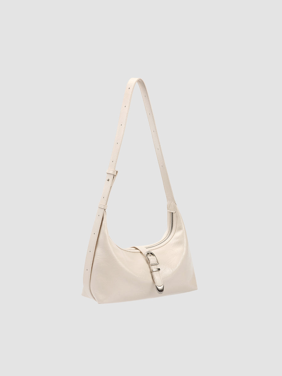 Mica Pin-Buckle Utility Lunch Bag - White