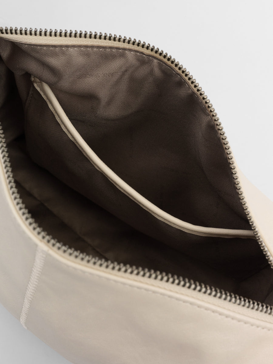 Taz Soft Shoulder Bag - Ivory