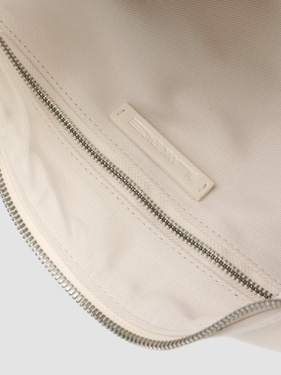 Mica Pin-Buckle Utility Lunch Bag - White
