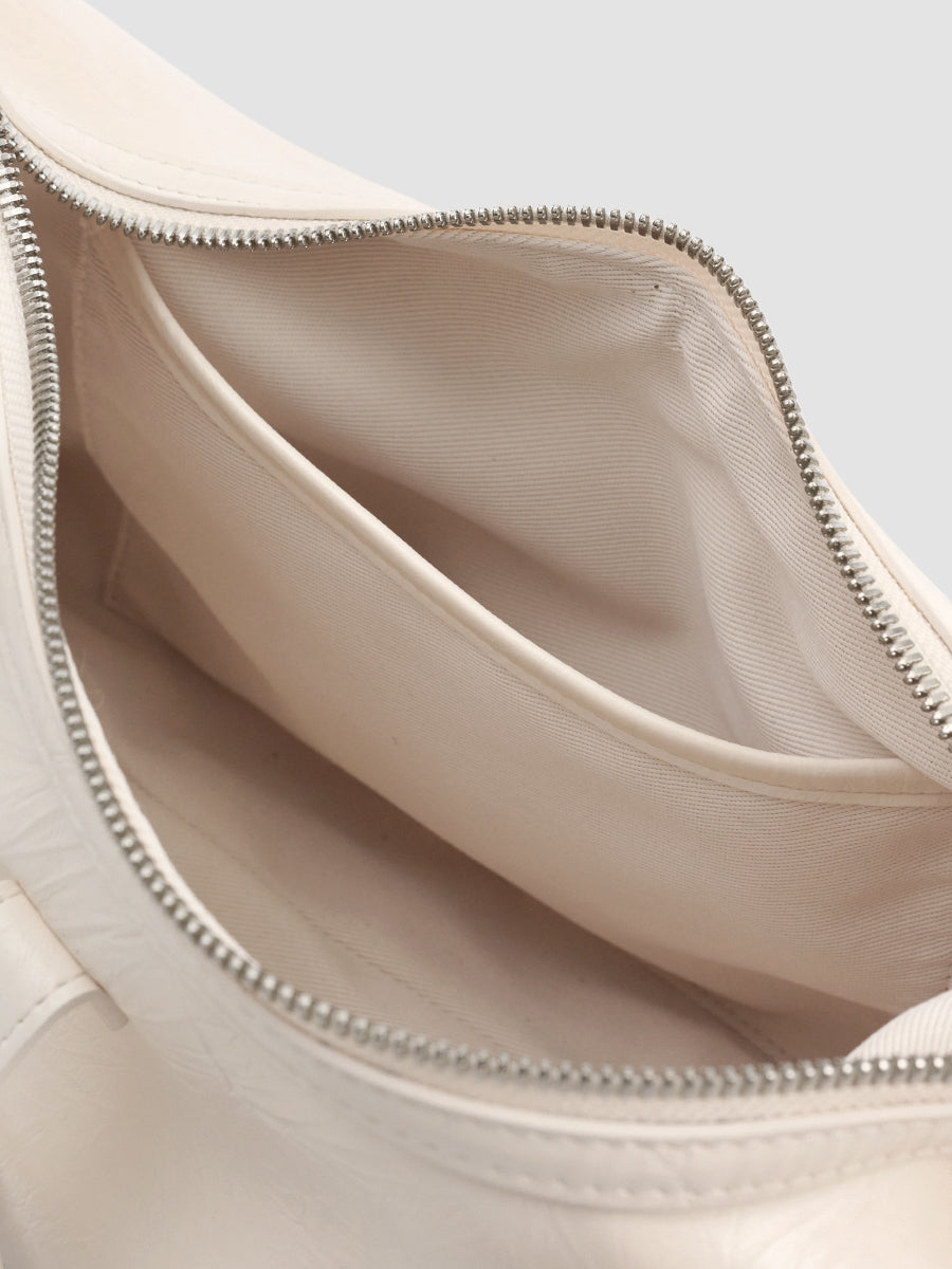 Mica Pin-Buckle Utility Lunch Bag - White